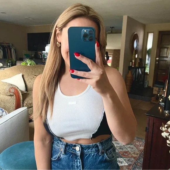 Iamkoko.la | One of a kind “DIOR” logo vintage crop tank size: small - Picture 2 of 7